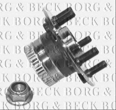 BORG & BECK bwk1003 -  Комплект подшипника ступицы колеса